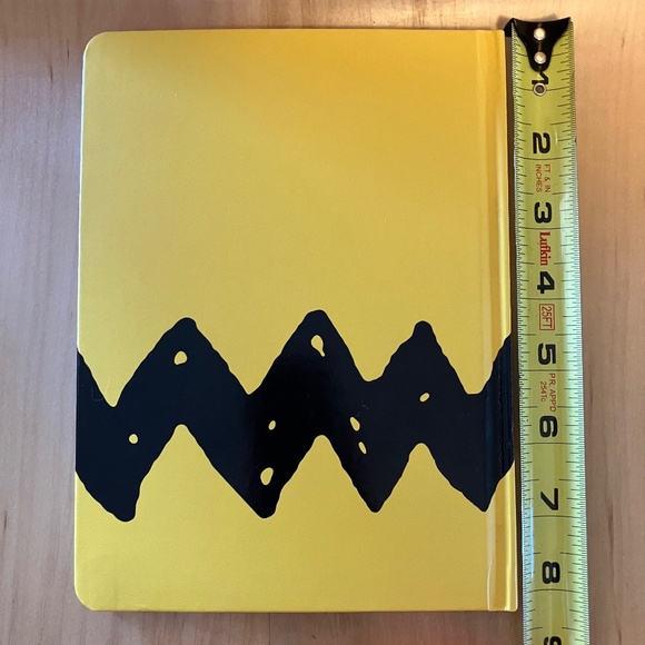 Peanuts Charlie Brown ZigZag Hardbound Journal - by Hallmark - Picture 2 of 11